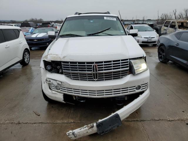 5LMJJ2H56AEJ00274 - 2010 LINCOLN NAVIGATOR WHITE photo 5