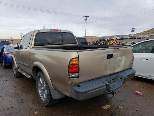 5TBRT34184S439770 - 2004 TOYOTA TUNDRA ACCESS CAB SR5 CREAM photo 2