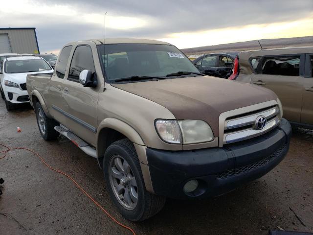 5TBRT34184S439770 - 2004 TOYOTA TUNDRA ACCESS CAB SR5 CREAM photo 4