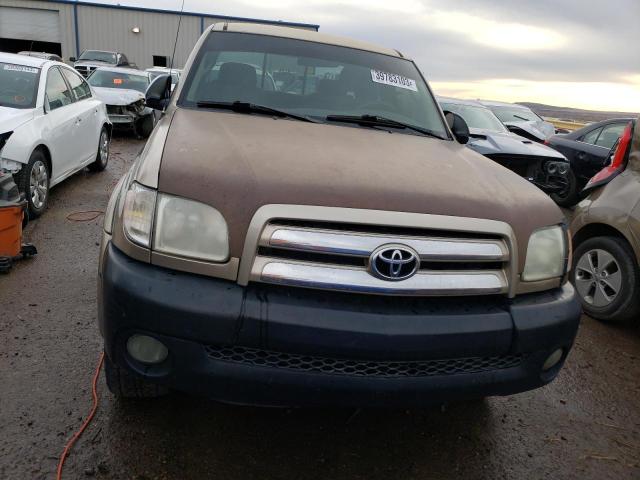 5TBRT34184S439770 - 2004 TOYOTA TUNDRA ACCESS CAB SR5 CREAM photo 5