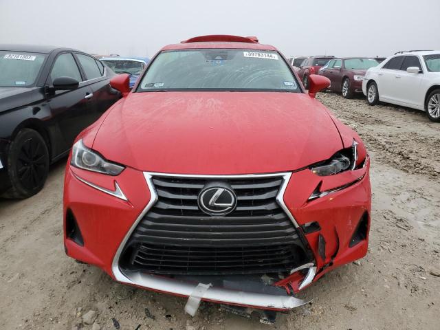 JTHBA1D24K5089275 - 2019 LEXUS IS 300 RED photo 5