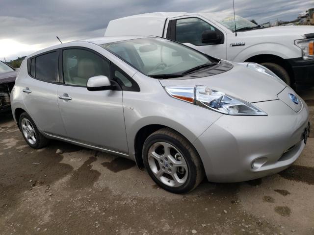 JN1AZ0CP0CT026008 - 2012 NISSAN LEAF SV SILVER photo 4