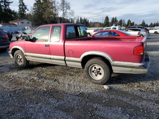 1GCCS1943S8185376 - 1995 CHEVROLET S-10 S10 BURGUNDY photo 2