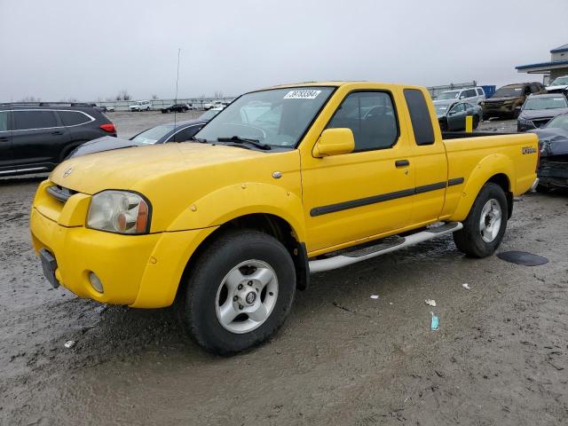 1N6ED26TX2C304510 - 2002 NISSAN FRONTIER KING CAB XE YELLOW photo 1