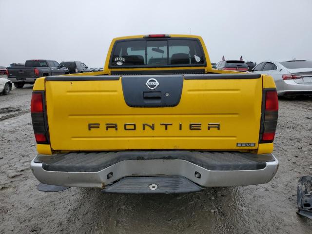 1N6ED26TX2C304510 - 2002 NISSAN FRONTIER KING CAB XE YELLOW photo 6