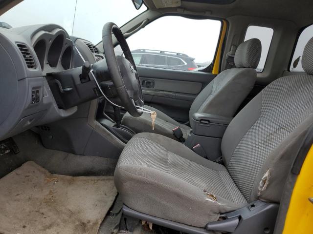 1N6ED26TX2C304510 - 2002 NISSAN FRONTIER KING CAB XE YELLOW photo 7
