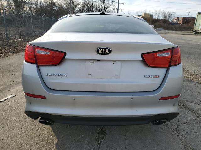 5XXGN4A78FG447654 - 2015 KIA OPTIMA EX SILVER photo 6