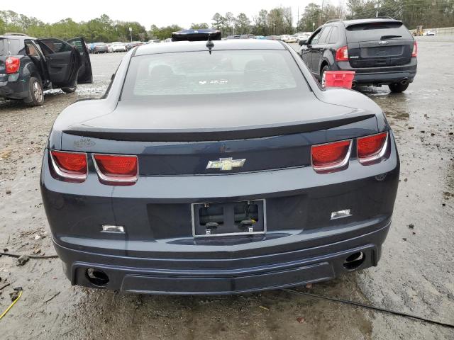 2G1FB1E3XD9195820 - 2013 CHEVROLET CAMARO LT BLUE photo 6