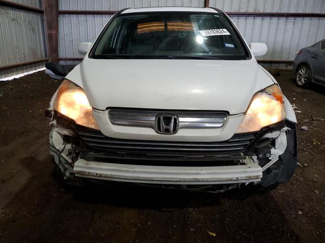 JHLRE38797C081829 - 2007 HONDA CR-V EXL WHITE photo 5