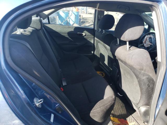 2HGFA1F68AH563160 - 2010 HONDA CIVIC LX-S Կապույտ լուսանկար 10