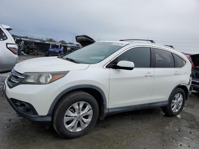 5J6RM3H72EL002749 - 2014 HONDA CR-V EXL WHITE photo 1