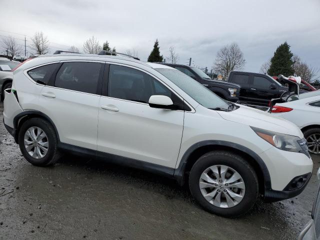 5J6RM3H72EL002749 - 2014 HONDA CR-V EXL WHITE photo 4