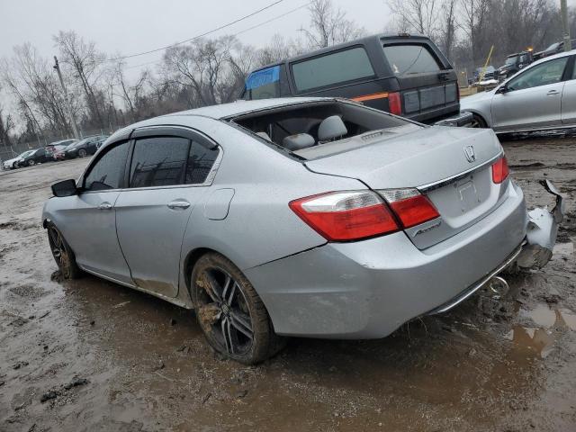 1HGCR2F32DA203120 - 2013 HONDA ACCORD LX SILVER photo 2