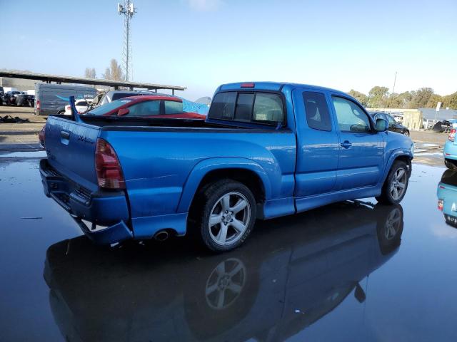 5TETU22N37Z429634 - 2007 TOYOTA TACOMA X-RUNNER ACCESS CAB BLUE photo 3