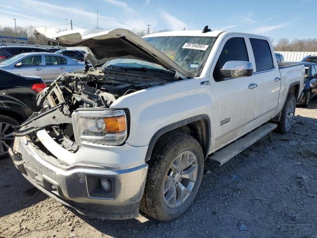 3GTU2VEC7FG505713 - 2015 GMC SIERRA K1500 SLT WHITE photo 1