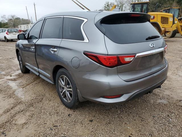 5N1DL0MN8HC517129 - 2017 INFINITI QX60 GRAY photo 2