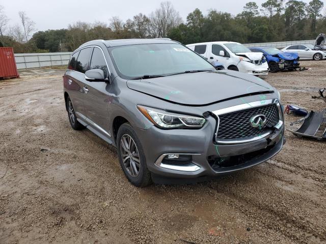 5N1DL0MN8HC517129 - 2017 INFINITI QX60 GRAY photo 4