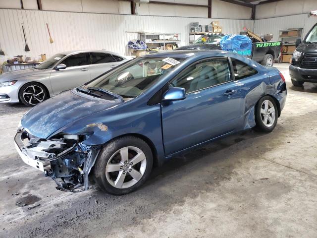 2HGFG11867H525121 - 2007 HONDA CIVIC EX BLUE photo 1