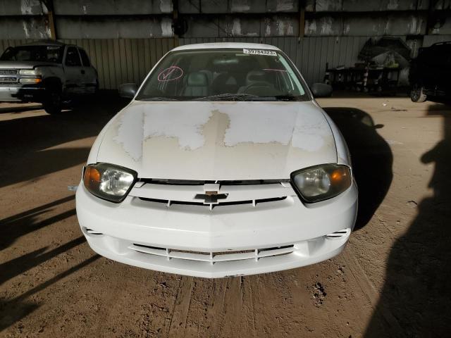 1G1JC52F747339774 - 2004 CHEVROLET CAVALIER WHITE photo 5