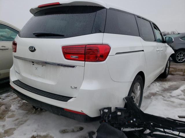 KNDMB5C1XK6526083 - 2019 KIA SEDONA LX WHITE photo 3