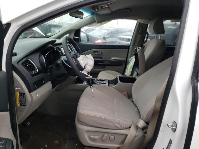 KNDMB5C1XK6526083 - 2019 KIA SEDONA LX WHITE photo 7