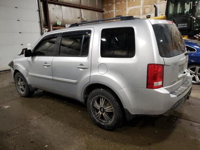 5FNYF4H78FB067286 - 2015 HONDA PILOT EXLN SILVER photo 2