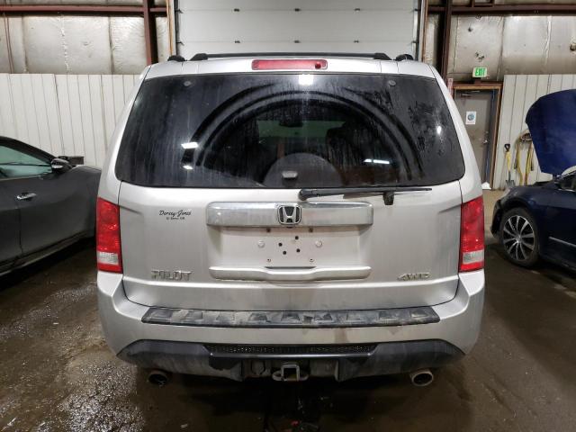 5FNYF4H78FB067286 - 2015 HONDA PILOT EXLN SILVER photo 6