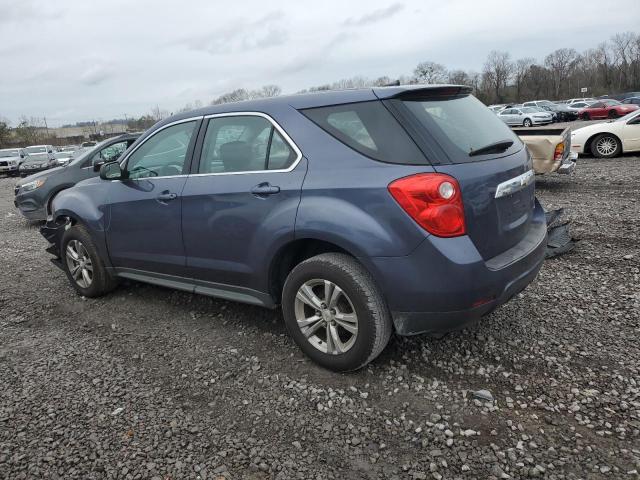 2GNALBEK6D6412851 - 2013 CHEVROLET EQUINOX LS BLUE photo 2