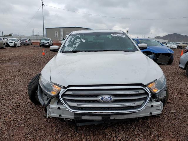 1FAHP2E8XDG201352 - 2013 FORD TAURUS SEL WHITE photo 5