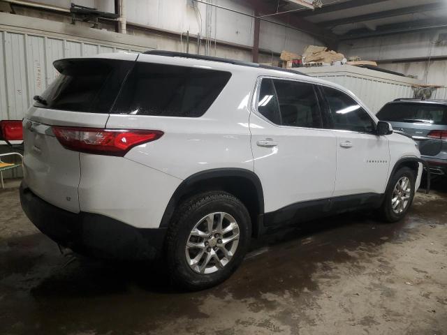 1GNERGKWXKJ147985 - 2019 CHEVROLET TRAVERSE LT WHITE photo 3