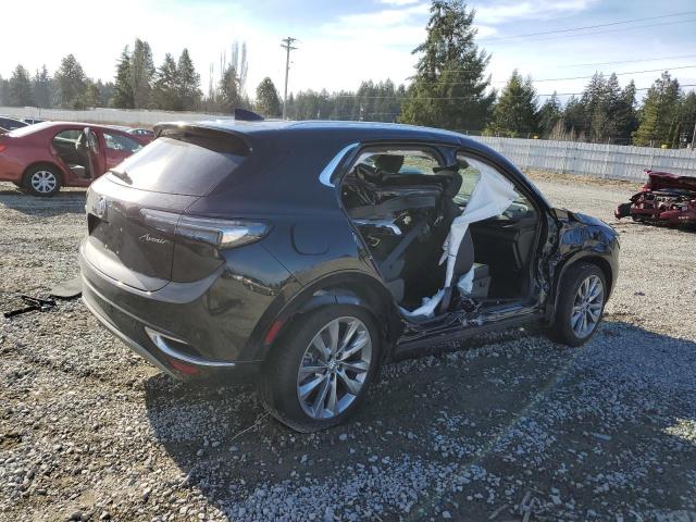 LRBFZSR40ND146169 - 2022 BUICK ENVISION AVENIR BLACK photo 3