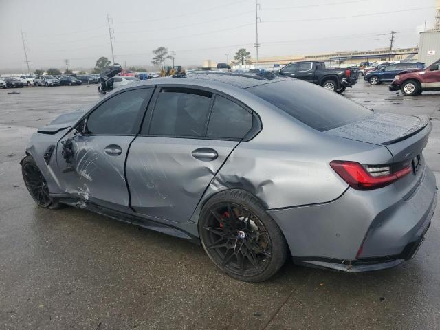 WBS43AY07PFP38655 - 2023 BMW M3 COMPETITION ნაცრისფერი ფოტო 2