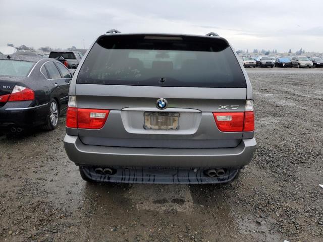 5UXFB53585LV15955 - 2005 BMW X5 4.4I GRAY photo 6