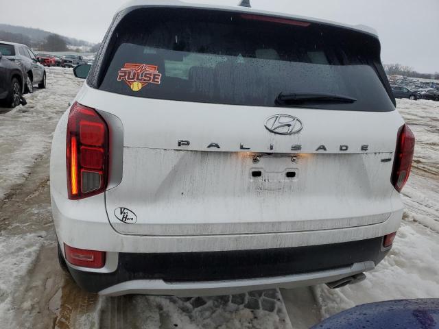 KM8R4DHE4NU426661 - 2022 HYUNDAI PALISADE SEL WHITE photo 6