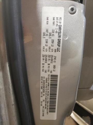 2A4RR5DX5AR162208 - 2010 CHRYSLER TOWN & COU TOURING SILVER photo 13