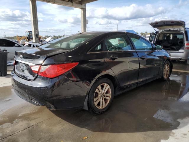 5NPEB4AC8DH618451 - 2013 HYUNDAI SONATA GLS BLACK photo 3