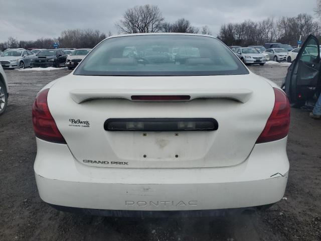 2G2WP522551180710 - 2005 PONTIAC GRAND PRIX WHITE photo 6