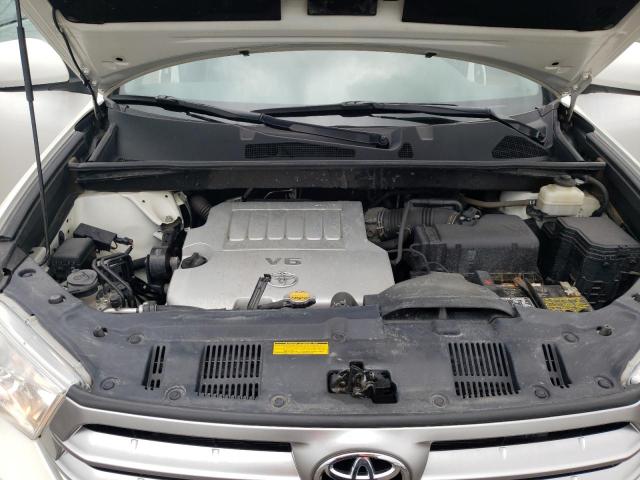 5TDBK3EHXCS128864 - 2012 TOYOTA HIGHLANDER BASE أبيض صورة 12