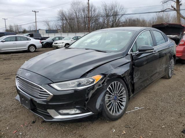 3FA6P0D95JR188228 - 2018 FORD FUSION TITANIUM/PLATINUM BLACK photo 1