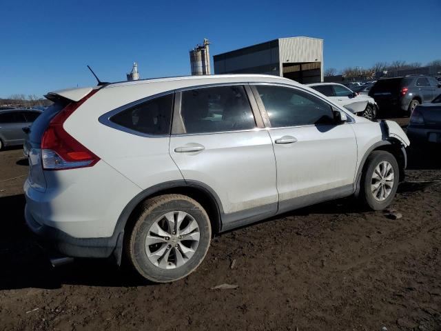 5J6RM3H72DL024507 - 2013 HONDA CR-V EXL WHITE photo 3