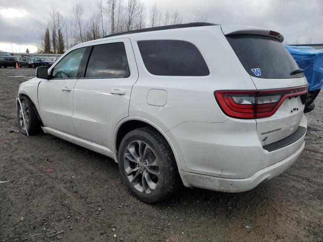 1C4RDJDG4KC780062 - 2019 DODGE DURANGO GT WHITE photo 2