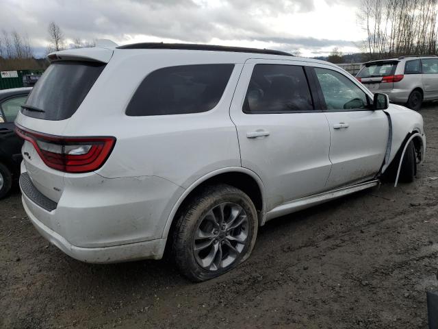 1C4RDJDG4KC780062 - 2019 DODGE DURANGO GT WHITE photo 3