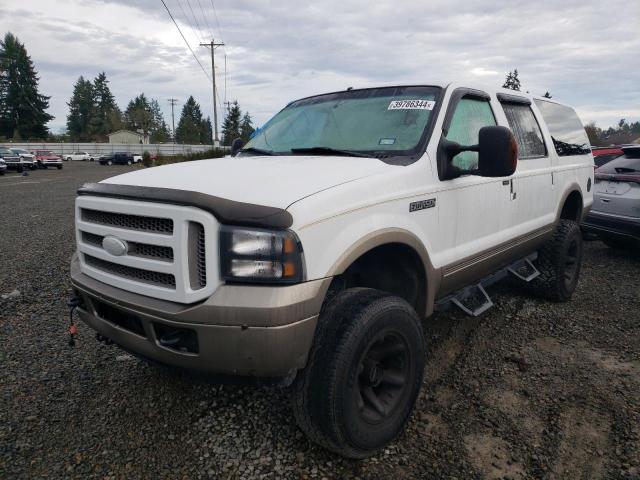 1FMSU45P55ED47405 - 2005 FORD EXCURSION EDDIE BAUER WHITE photo 1