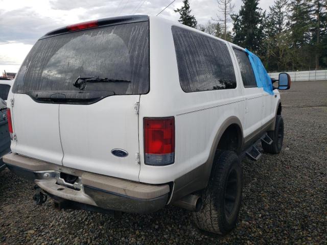 1FMSU45P55ED47405 - 2005 FORD EXCURSION EDDIE BAUER WHITE photo 3