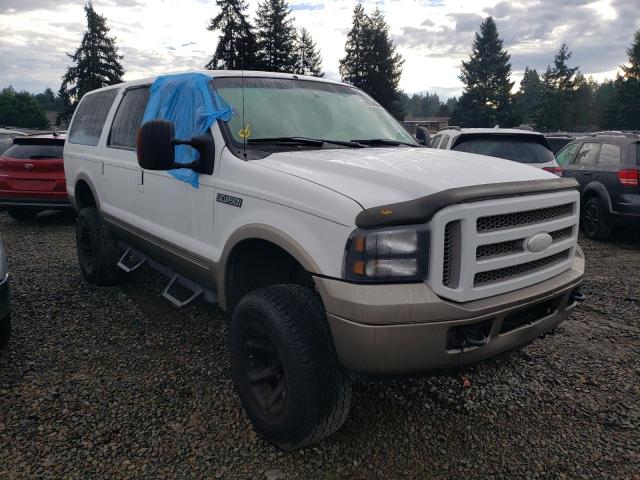 1FMSU45P55ED47405 - 2005 FORD EXCURSION EDDIE BAUER WHITE photo 4