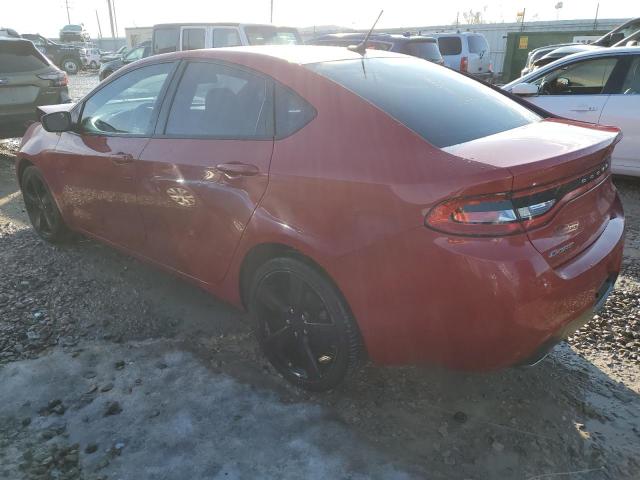 1C3CDFBBXGD578262 - 2016 DODGE DART SXT RED photo 2