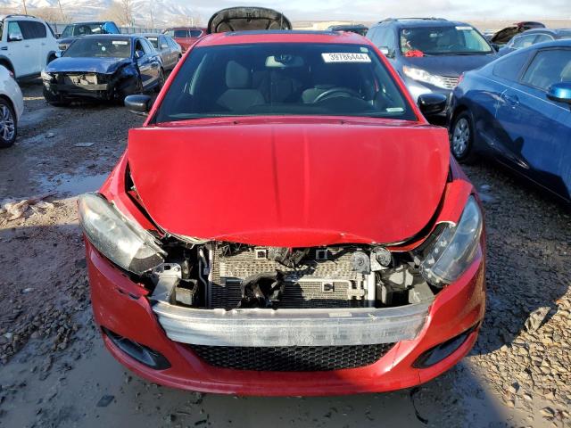 1C3CDFBBXGD578262 - 2016 DODGE DART SXT RED photo 5