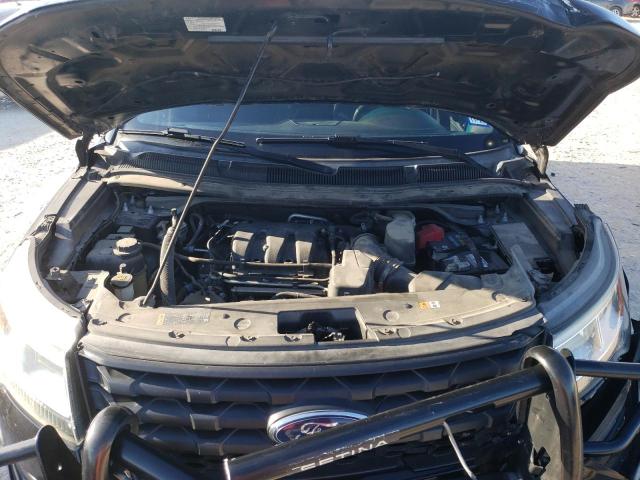 1FM5K8AR4HGA37028 - 2017 FORD EXPLORER POLICE INTERCEPTOR 黑色 照片 12