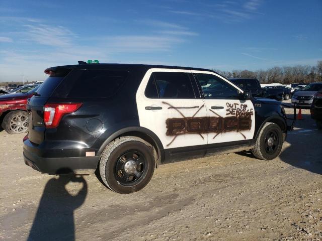 1FM5K8AR4HGA37028 - 2017 FORD EXPLORER POLICE INTERCEPTOR 黑色 照片 3