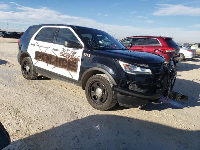 1FM5K8AR4HGA37028 - 2017 FORD EXPLORER POLICE INTERCEPTOR 黑色 照片 4